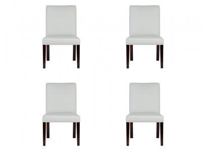 4x Stühle Stuhl Polster Design Lounge Club Sitz Lehn Garnitur Sessel Neu